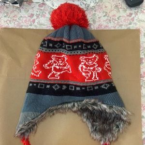 Grateful Dead Pom Pom Hat